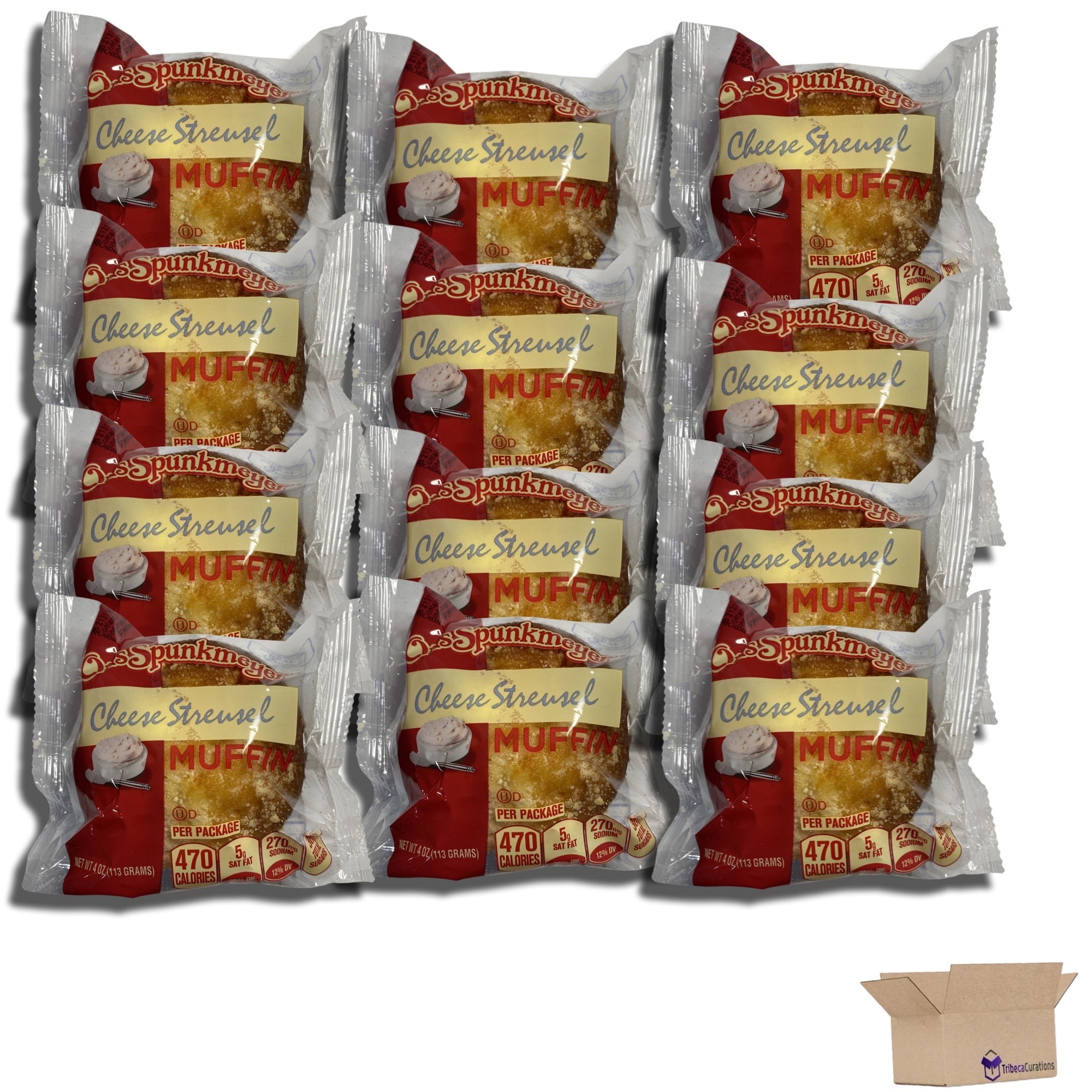 Individually Wrapped Muffins by Otis Spunkmeyer 4 Ounce Pack of 12