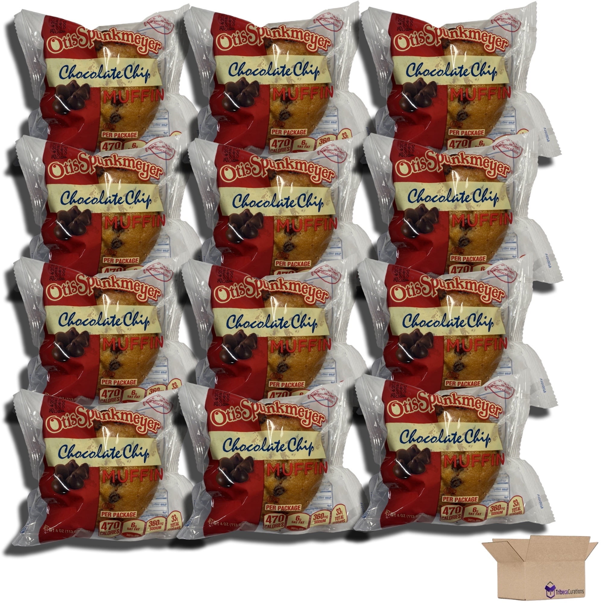 Individually Wrapped Muffins by Otis Spunkmeyer 4 Ounce Pack of 12