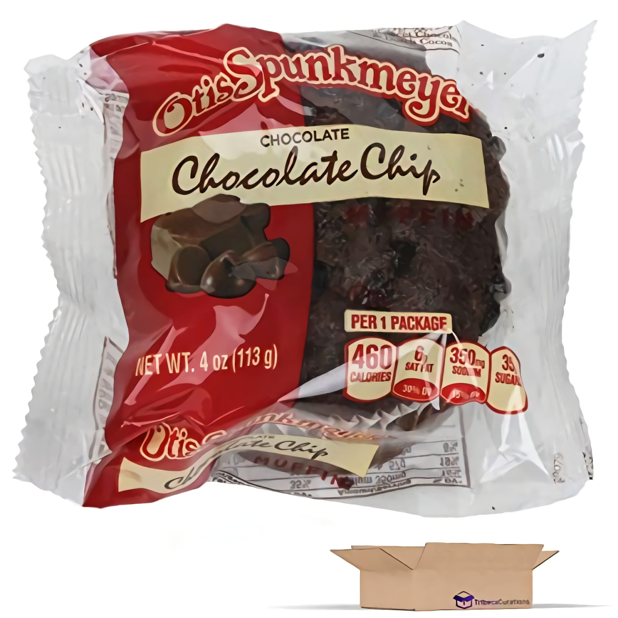 Individually Wrapped Muffins By Otis Spunkmeyer 4 Ounce Pack Of 12 Chocolate Chocolate Chip 