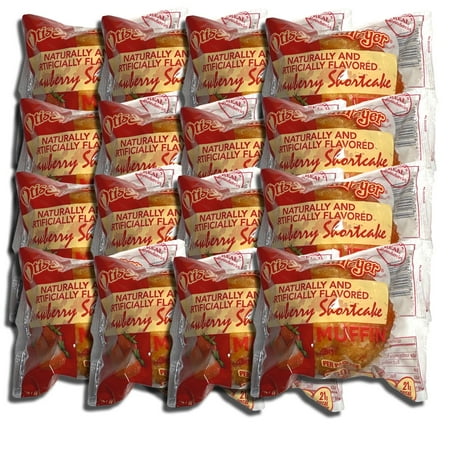 Individually Wrapped Strawberry Shortcake Muffins Baked by Otis Spunkmeyer 2.25 Ounce | Value Pack of 12
