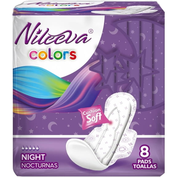 Individually Wrapped Super Maxi Sanitary Napkins Feminine Care (8 Count (Pack of 24))