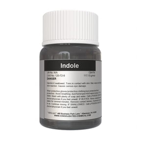 Indole Powder | Chemical Intermediate & Aroma Compound - 50 Grams