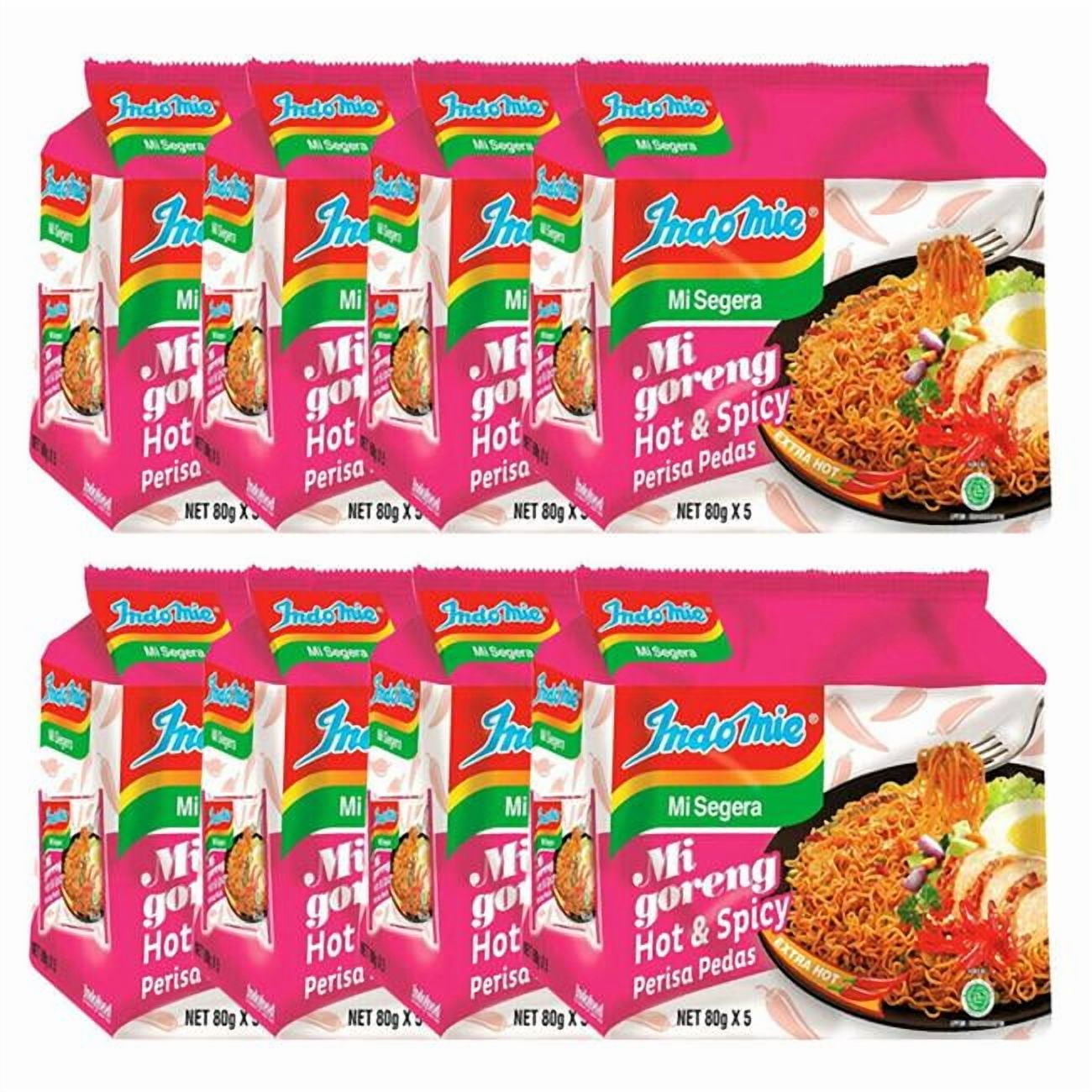 Indomie 14.1 oz Mi Goreng Indonesian Halal Instant Noodles - Pack of 6
