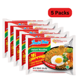 thumbnail image 1 of Indomie Mi Goreng Stir Fry Original Flavor Instant Noodles, 5 individually wrapped packs 15 oz (425 g), 1 of 8