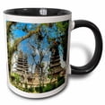 thumbnail image 1 of 3drose, Indonesia, Bali, Mengwi. Scenic of Pura Taman Ayun Temple., 15oz Two-tone Black Mug, 1 of 6