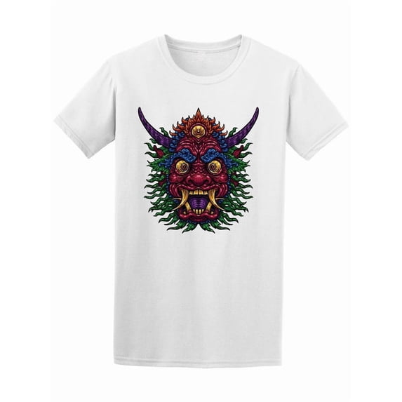 Indonesia Bali Mythological Mask Tee Men's -Image by Shutterstock