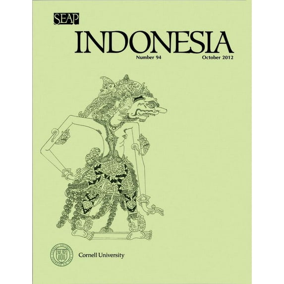 Indonesia Journal Indonesia Journal: October 2012, Book VOLUM, (Paperback)