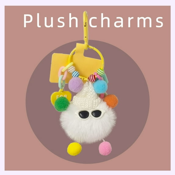 Indonesia's popular plush pendants, mobile phone accessories, colorful exercises, cute creative bags, hanging accessories, dolls