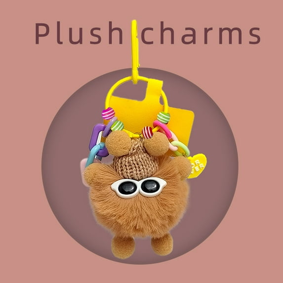 Indonesia's popular plush pendants, mobile phone accessories, colorful exercises, cute creative bags, hanging accessories, dolls