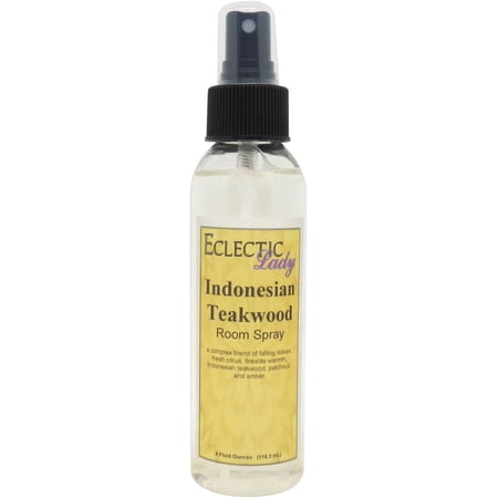 Indonesian Teakwood Room Spray (Double Strength), 8 ounces