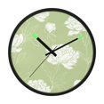 thumbnail image 1 of Indoor 12' Voice-Activated Luminous Decoration Wall Clock With LED Night Light Simple Hand-drawn Doodle Style, 1 of 8