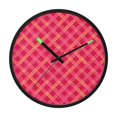 thumbnail image 1 of Indoor 12' Voice-Activated Luminous Decoration Wall Clock With LED Night Light Symmetrical Pattern, 1 of 8