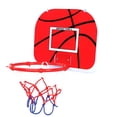 thumbnail image 1 of Indoor Adjustable Suspension Netball Hoop Mini Basketball Plate for Children Game Plastic Hook, 1 of 12
