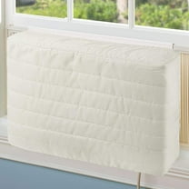 Indoor Air Conditioner Cover AC Units Covers for Inside,White - 21" x 14" x 2.7"