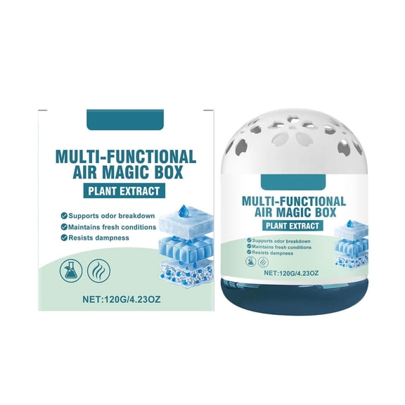 Indoor Air Freshener And Purifier Gel Box Neutralizes Cooking Pet And Tobacco Odors Provides Continuous Air Purification For Up To 90 Days 120 Gram