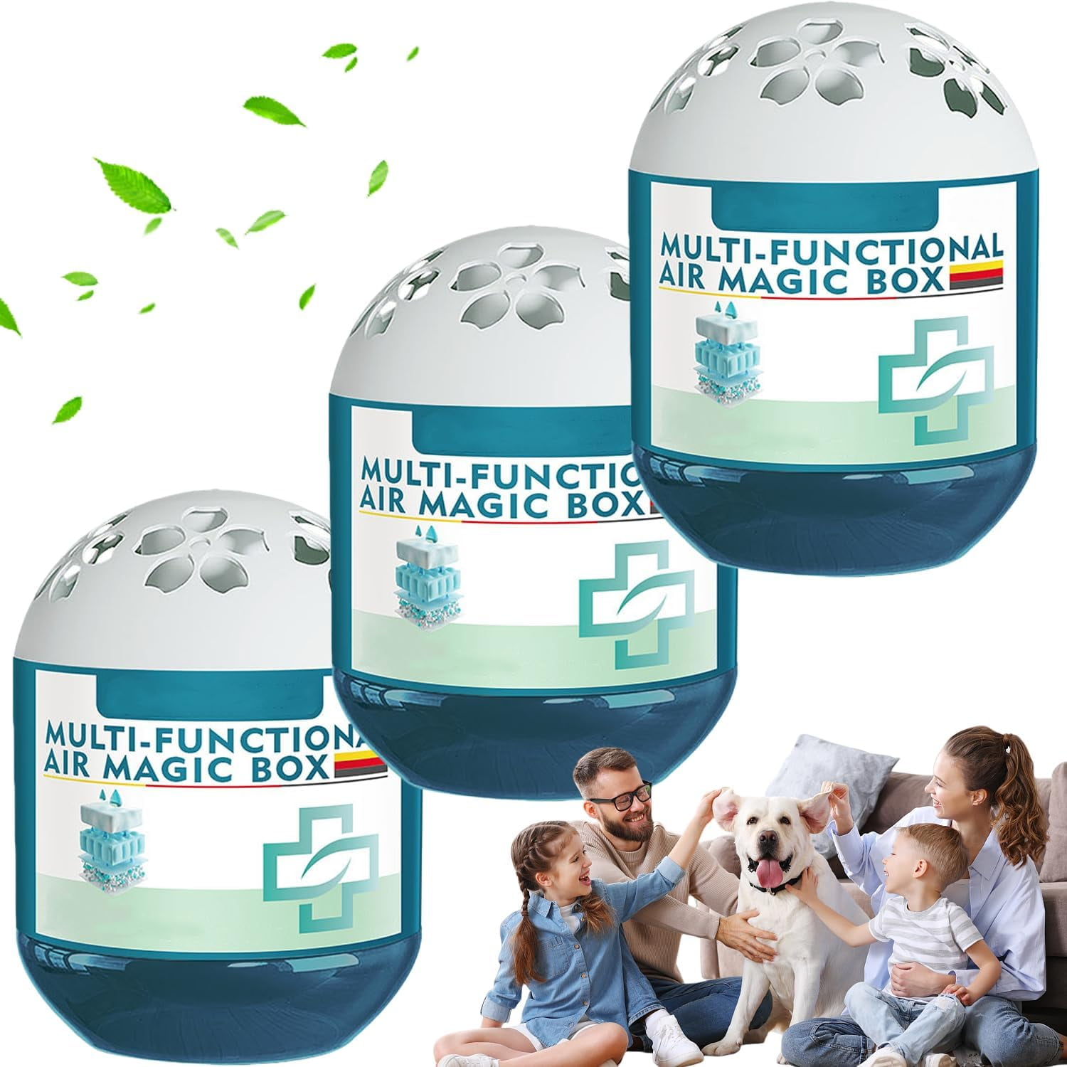 Indoor Air Purification Dust Removal Magic Box, 4.23oz Multi-Functional ...