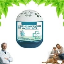 Indoor Air Purification Dust Removal Magic Box, Multi Functional Air Magic Box, Automatic Dust Absorption, No Electricity & Silent Air Purifier for Bedroom, Living Room, Office, Day & Night Use(1PCS)