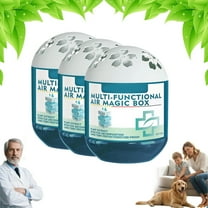 Indoor Air Purification Dust Removal Magic Box, Multi Functional Air Magic Box, Dust Removal Magic Box, No Electricity & Noise, for Any Room,Day and Night(3PCS)