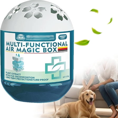Indoor Air Purification Dust Removal Magic Box, Multi-Functional Air Magic Box, Odor Eliminator Air Fresheners For Hom(1pc-A)