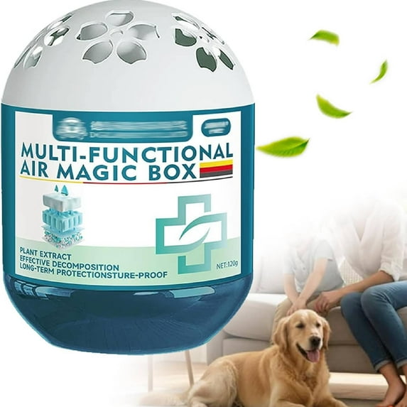 Indoor Air Purification Dust Removal Magic Box, Multi-Functional Air Magic Box, Odor Eliminator Air Fresheners For Home (1pc-A)