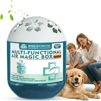 Indoor Air Purification Dust Removal Magic Box, Multi-functional Purify Air Magic Box, Plant Extract Long-Lasting Freshness for Home, Pet Areas, Dust Removal & Fresh Air for Any Room