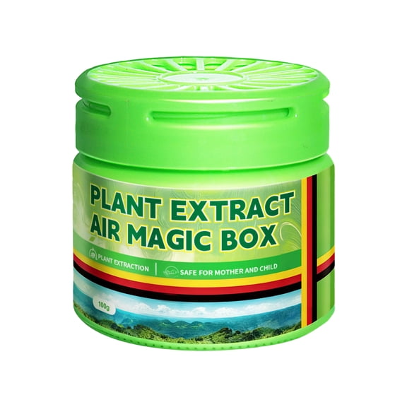 Indoor Air Purifying Magic Box, Plant Extract & Activated Carbon Dust & Odor Eliminator - Purify Air, Remove Dust, Neutralize Odors, Odorless & Tasteless, Safe for Home/Office - For Bedroom, Living R