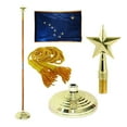 thumbnail image 1 of Indoor Alaska State Flag Kit - 8ft Pole - Texas Star, 1 of 4