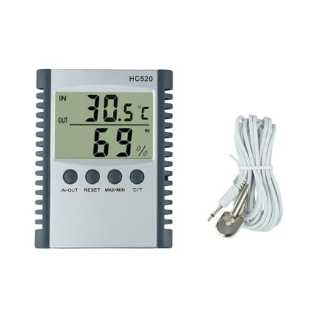 Indoor And Outdoor Electronic Digital Display Temperature And Humidity Meter E3011