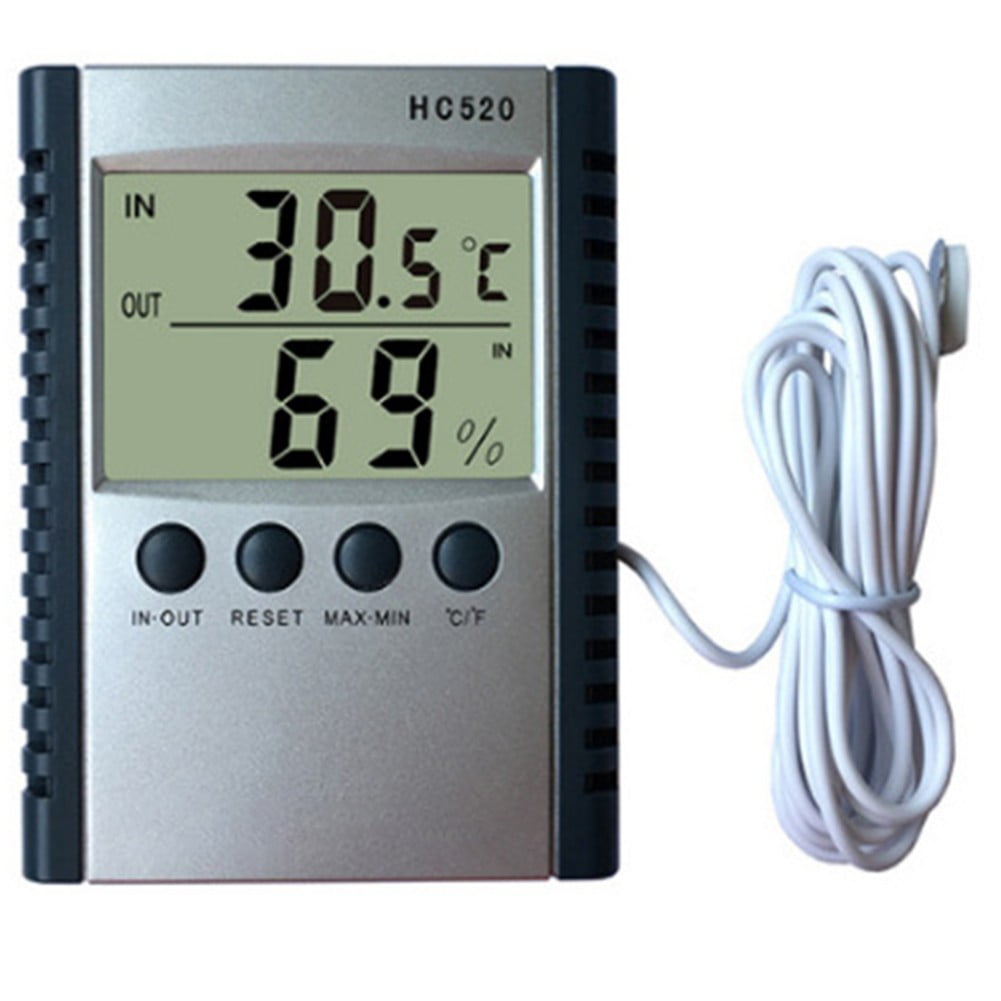 Indoor And Outdoor Electronic Digital Display Temperature And Humidity