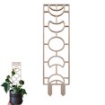 thumbnail image 1 of Indoor And Outdoor Flower Climbing Plant Bracket  Pergola Garden Trellis Gardening Support Geometric Designs Potted Plants Wood Rattan Flower Stand, 1 of 16