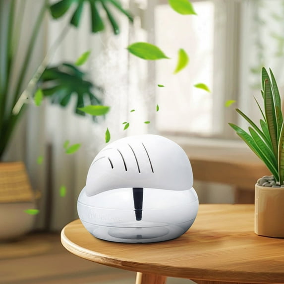Indoor Aromatherapy Machine Automatic Essential Oil Diffuser with 2 Bottles for Home Hotel Store Office Stress Relief Relaxation 1800ml 110V Plug in Odor Removal Timer Adjustable