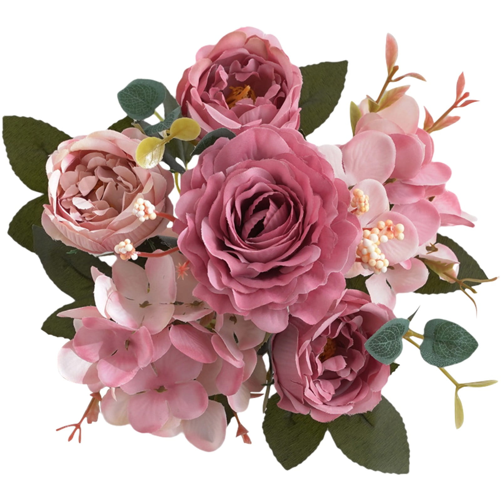 Indoor Artificial Rose Artificial Flower Creative Bouquet Natural ...
