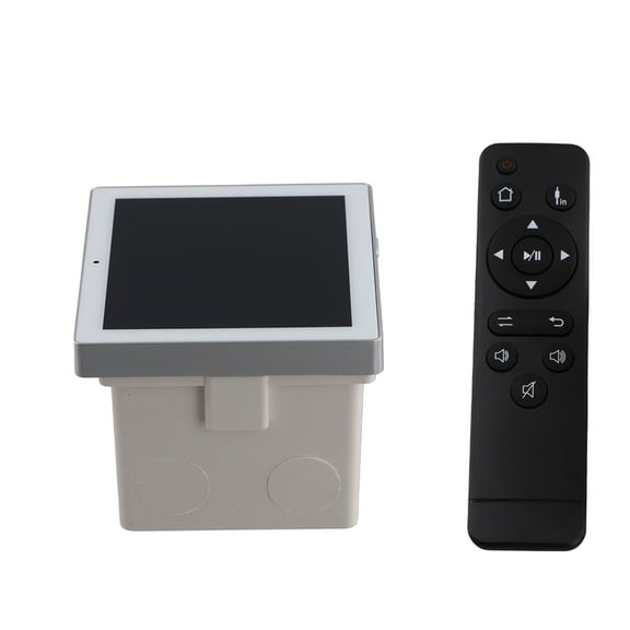 Indoor Background Music System Home Hotel Architecture Apartment Villa Bluetooth Connection Wall Amplifier with Touch