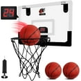 Indoor Basketball Hoop Mini Hoop over the Door Backboard Rim with
