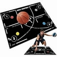 thumbnail image 1 of Indoor Basketball Training Mat, Soundproof Non-Slip Fitness Mat for Shooting, Dribbling, and Footwork, Durable Gym Mat for Various Indoor Exercises, 1 of 5