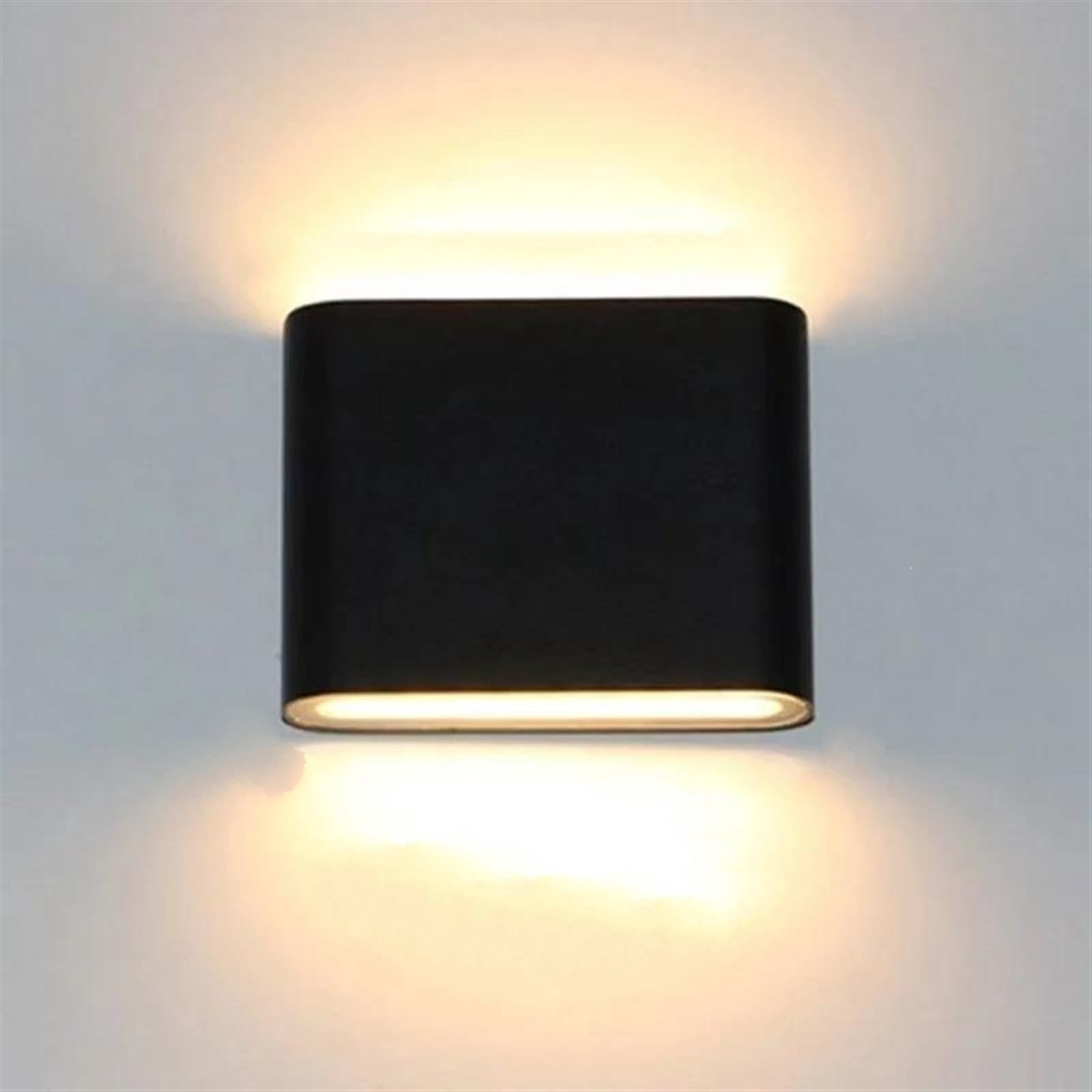 Indoor Bedroom Living Room Stairs Wall Light Outdoor Waterproof Garden Lighting Aluminum 6W 12W Wall Lamp