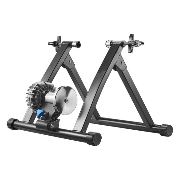 Indoor Bicycle Trainer with Fluid Damping Stand, Fitting 26-29 and 700C Wheel Sizes