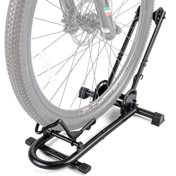 Indoor Bike Floor Stand - Bike Stand Rack for Garage/Home - Bike Storage Bicycle Parking Rack Fit 26-29 Mountain Road Bikes