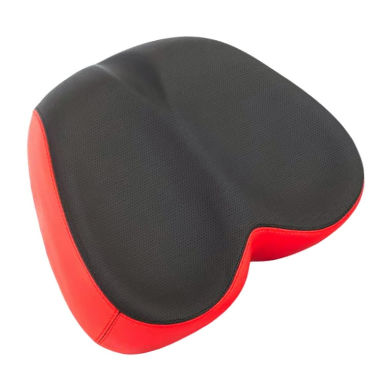 Indoor Bike Seat Cover Cushion Anti Slip for Stationary Bikes Cycling Saddle Red Walmart