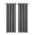 thumbnail image 1 of Indoor Blackout Curtain 42x63inch Gray, 2Panel, 1 of 5