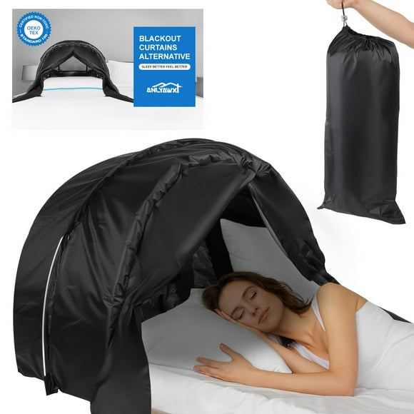 Indoor Blackout Noise Reduction Tent For Restful Sleep Portable Solution For Light Blocking And Noise Reduction Earplugs And Alternatives Sleep Improvement