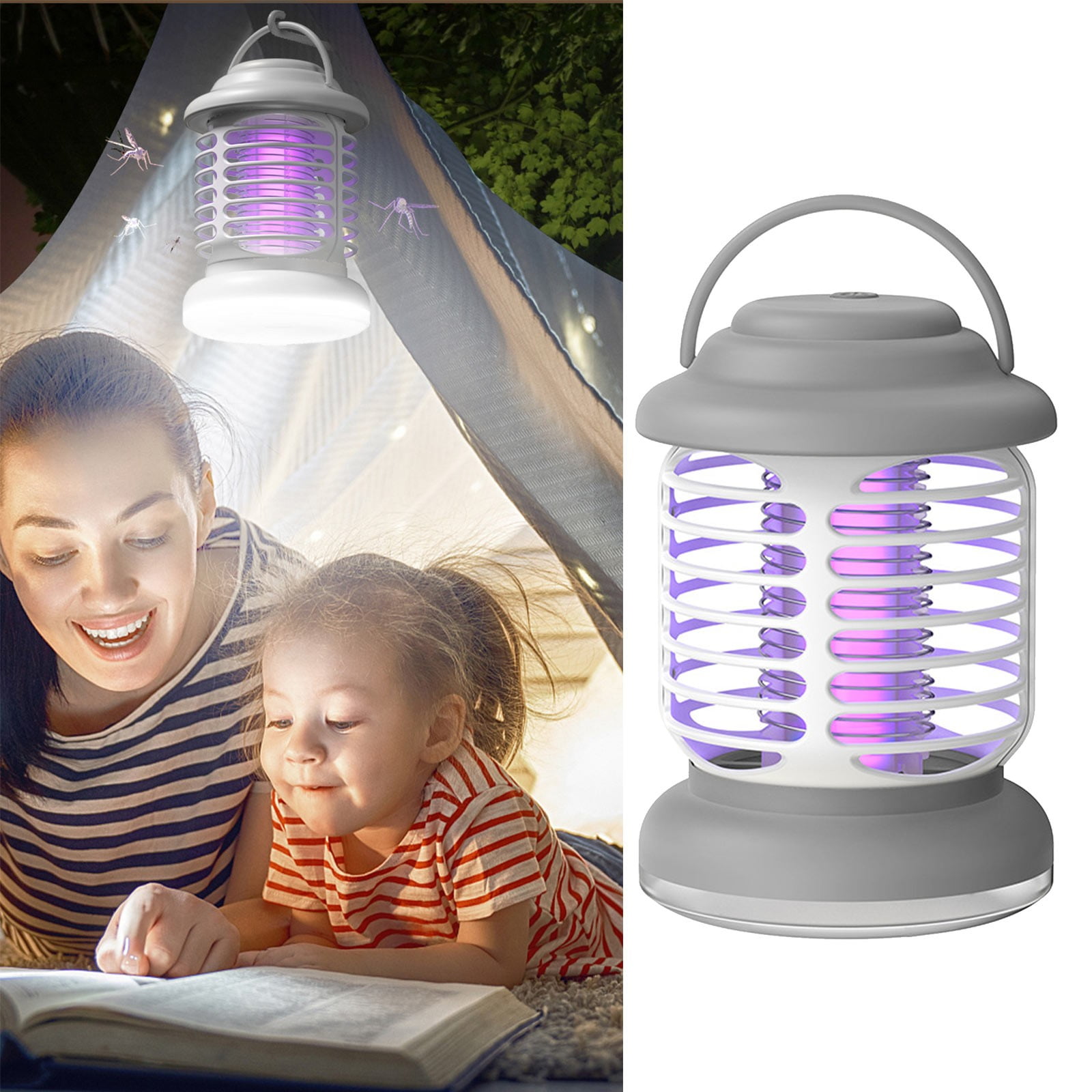 Indoor Bug Zapper, Border New Outdoor Electric Camping Light USB