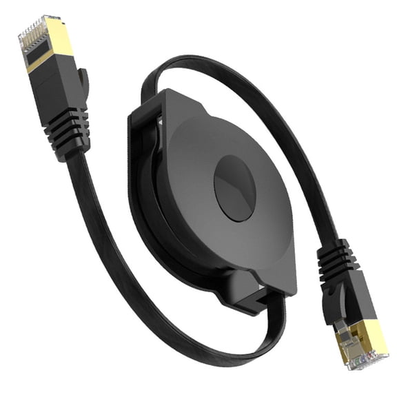 Indoor CAT6 Network Cable for Efficient Internet Connection 1000Mbps Speed, 2m Length for Smart Home Devices