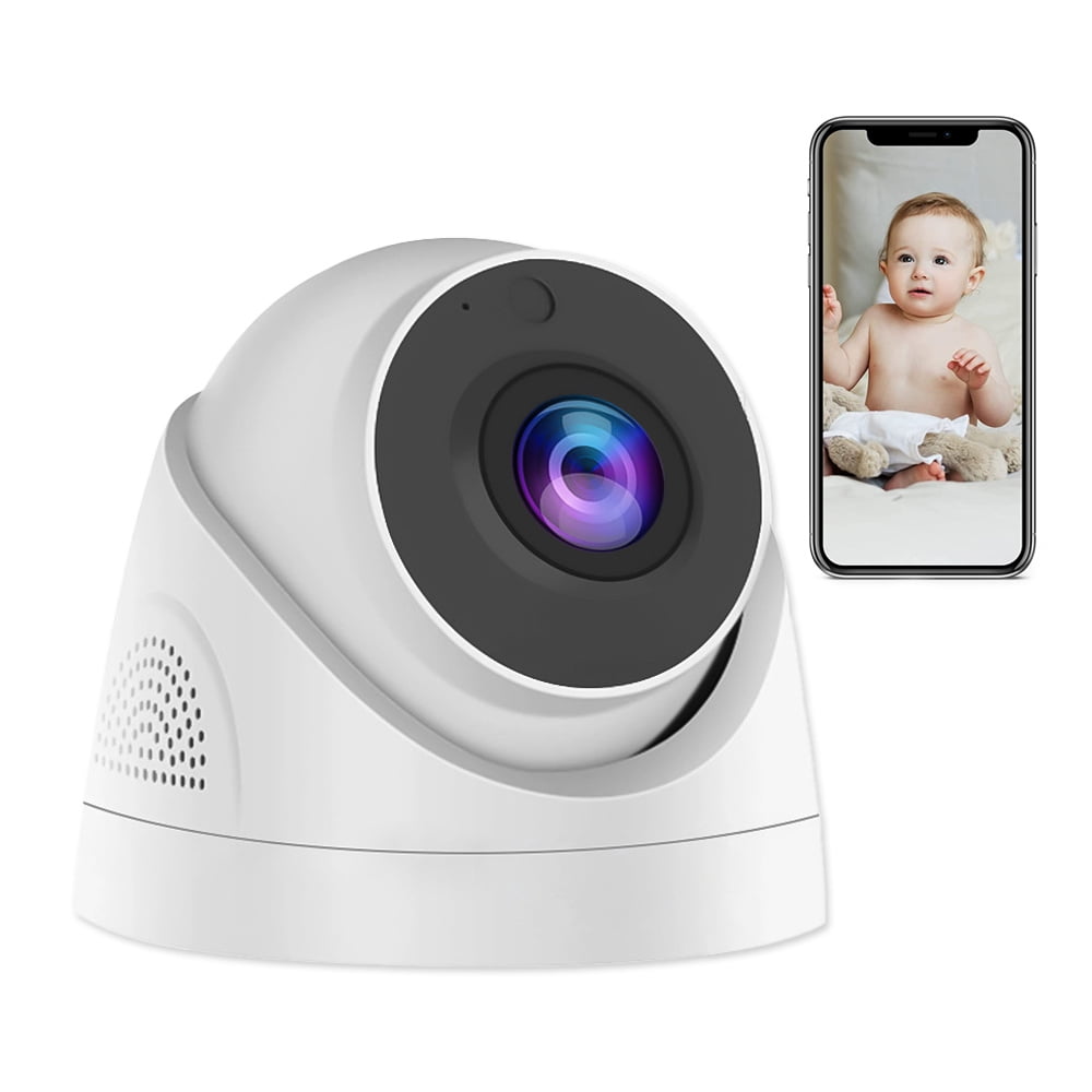 Indoor Camera, 1080P 2.4GHz WiFi Camera, Home Camera for Pet/Baby, Dog