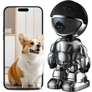 Enabot EBO X Indoor Wi-Fi Moving 4K Smart Home Companion Robot Camera ...