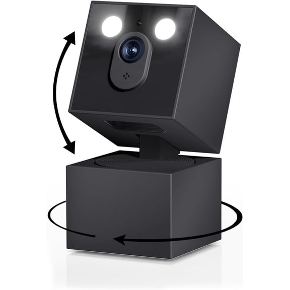 Indoor Camera - 5G&2.4G WiFi Camera for Home Security,2K Security Cameras for Dog/Pet/Baby Monitor, 360 ° Pan/Tilt,2-Way Audio, AI Motion Tracking,24/7 Recording,911 Alert,Color Night Vision