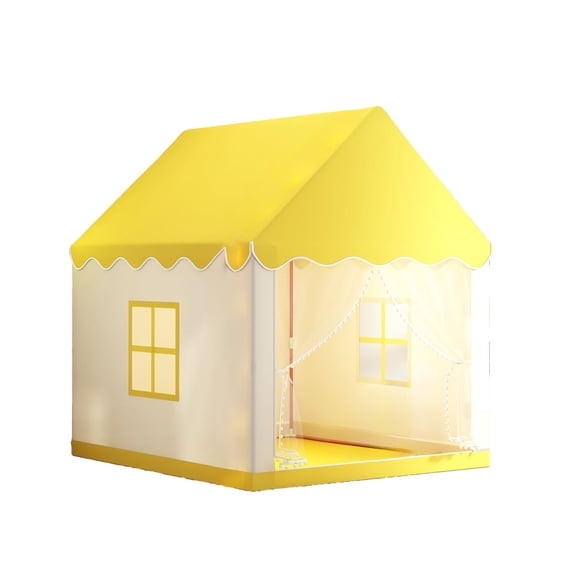 Indoor Castle Dream Play Tent, Youngster's Foldable Playhouse for Games and Reading, Private Relaxation Space for Youngsters, Portable and Easy Setup Imaginative Play Zone
