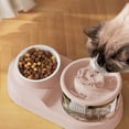 thumbnail image 1 of Indoor Cat Bowl Pet Food and Water Bowl Set,Indoor Cats Food Bowls Raised Food Bowl,Water Bowl Cat Cats Food Utensils,Cat Wet Food Bowl Cat Water Bowl, 1 of 6