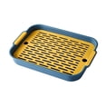thumbnail image 1 of Indoor Cat Litter Pan with High Sides Easy Cleaning Tray for Clumping Sand Control Pet Supplies, 1 of 6
