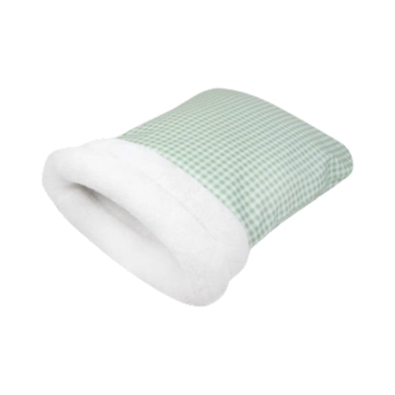Indoor Cat Sleeping Bag Cave Bed, Warm Comfortable Wrap Snuggle Sack Pouch for Cats Puppy Small Dogs, Washable Soft Pet Mat Self-Warming Bed